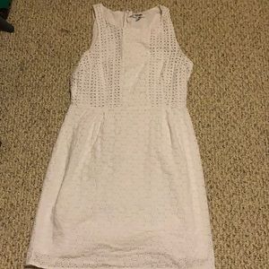 Cute white spring dress